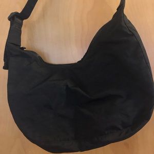 Medium Nylon Crescent Bag